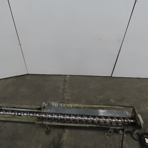 Horizontal Chip Auger 230V 3Ph 46"x13-1/2" Intake 82" OAL