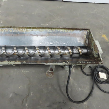 Horizontal Chip Auger 230V 3Ph 46"x13-1/2" Intake 82" OAL