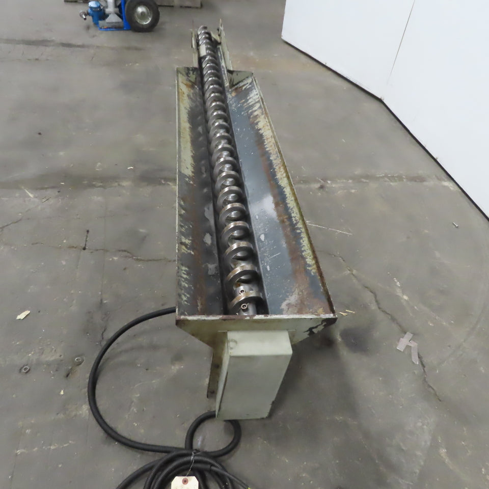 Horizontal Chip Auger 230V 3Ph 46"x13-1/2" Intake 82" OAL
