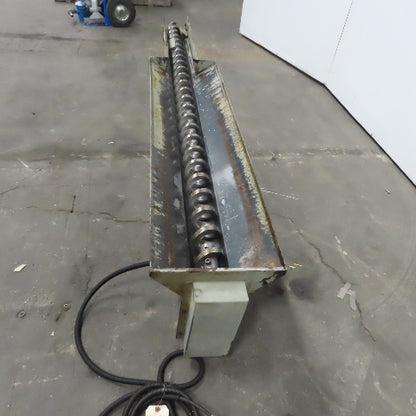 Horizontal Chip Auger 230V 3Ph 46"x13-1/2" Intake 82" OAL