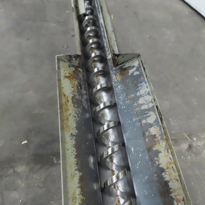 Horizontal Chip Auger 230V 3Ph 46"x13-1/2" Intake 82" OAL