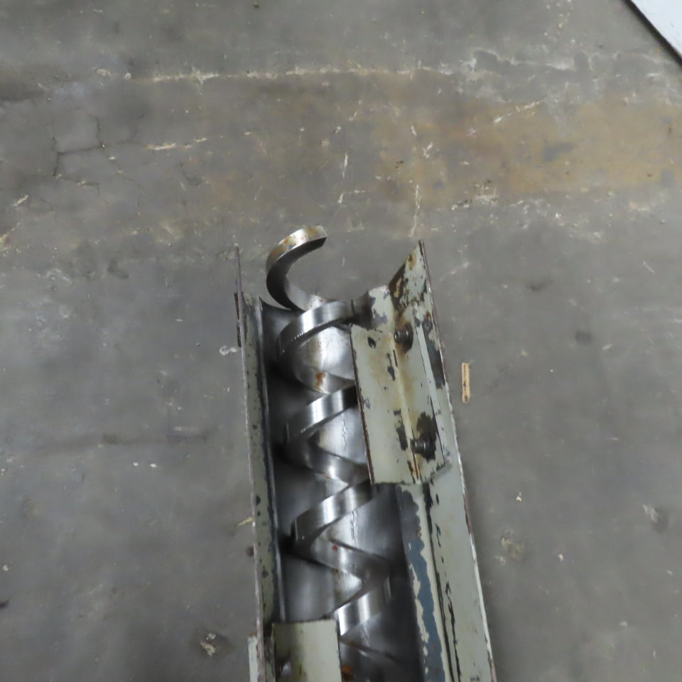 Horizontal Chip Auger 230V 3Ph 46"x13-1/2" Intake 82" OAL
