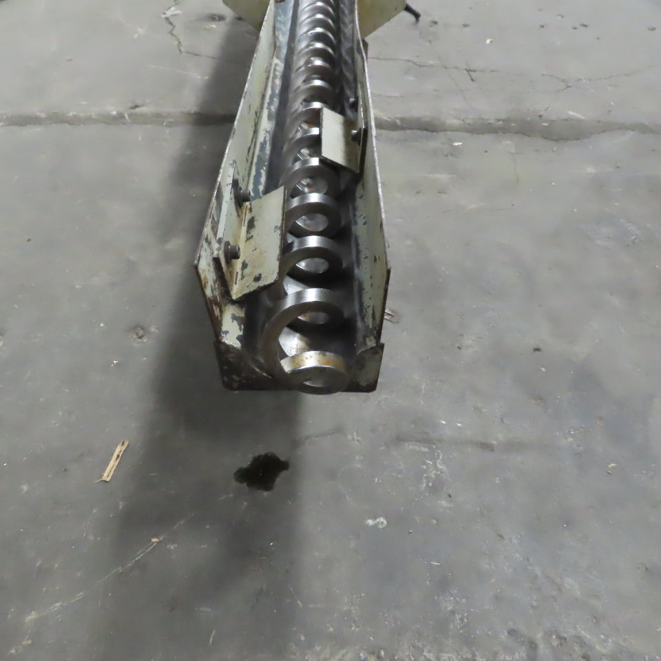 Horizontal Chip Auger 230V 3Ph 46"x13-1/2" Intake 82" OAL