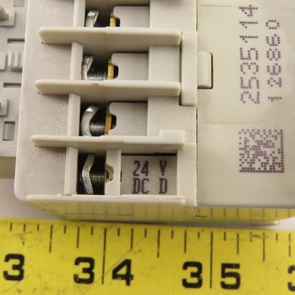 Allen Bradley 700-K31Z 100-KFA40E Contactor Relay W/ Auxiliary Block 24VDC Coil