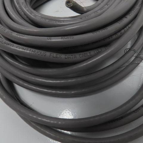 Alpha Wire 86704CY 22AWG 4 Pair 300V Shielded Xtraguard Flex Data Cable 47'