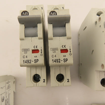 Allen Bradley 1492-SP Circuit Breaker 2, 4, 6, 10, 15, 20A Mixed Lot 12