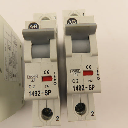 Allen Bradley 1492-SP Circuit Breaker 2, 4, 6, 10, 15, 20A Mixed Lot 12