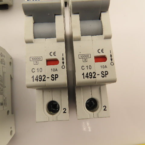 Allen Bradley 1492-SP Circuit Breaker 2, 4, 6, 10, 15, 20A Mixed Lot 12