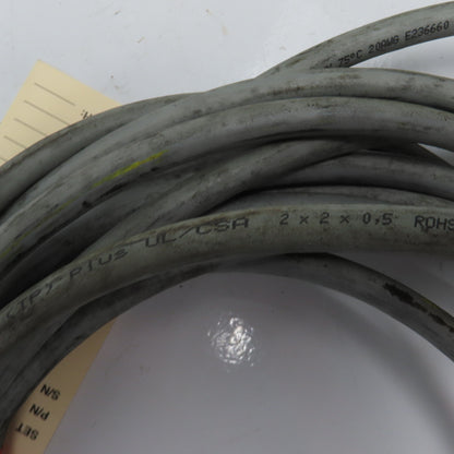 Lapp 2170500 20AWG 2 Pair Ultronic Shielded Bus Can Control/Feedback Cable 32'
