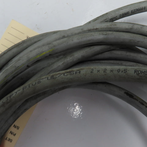 Lapp 2170500 20AWG 2 Pair Ultronic Shielded Bus Can Control/Feedback Cable 32'