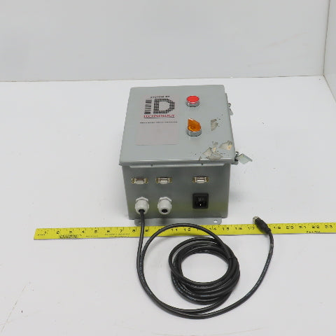 ID Technology 10"x8"x6" Electrical Enclosure W/PS-65-R16VAI Power Supply