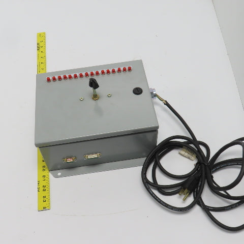 Hammond A-825 10" x 8 x 4" Electrical Enclosure W/ Multiple Pos Rotary Switch