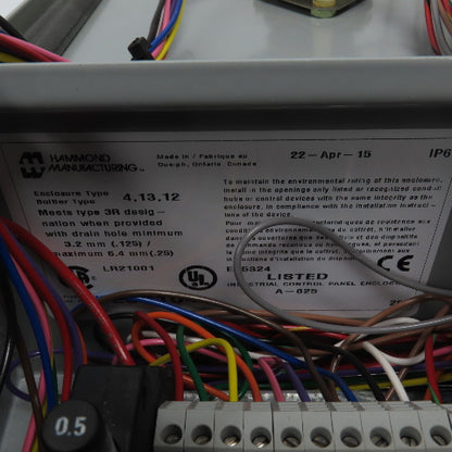 Hammond A-825 10" x 8 x 4" Electrical Enclosure W/ Multiple Pos Rotary Switch