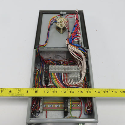 Hammond A-825 10" x 8 x 4" Electrical Enclosure W/ Multiple Pos Rotary Switch