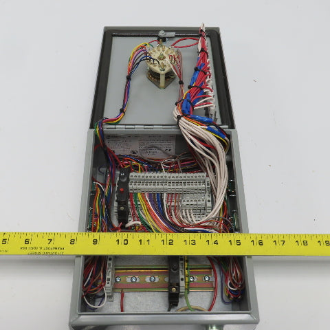 Hammond A-825 10" x 8 x 4" Electrical Enclosure W/ Multiple Pos Rotary Switch