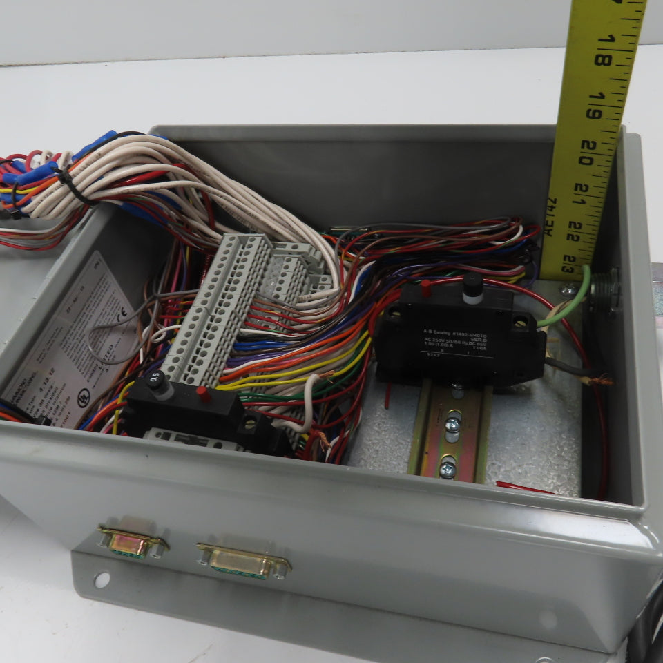 Hammond A-825 10" x 8 x 4" Electrical Enclosure W/ Multiple Pos Rotary Switch