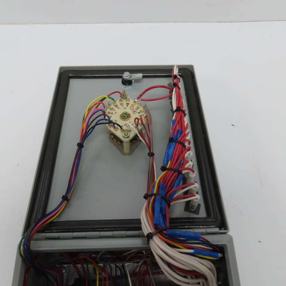 Hammond A-825 10" x 8 x 4" Electrical Enclosure W/ Multiple Pos Rotary Switch
