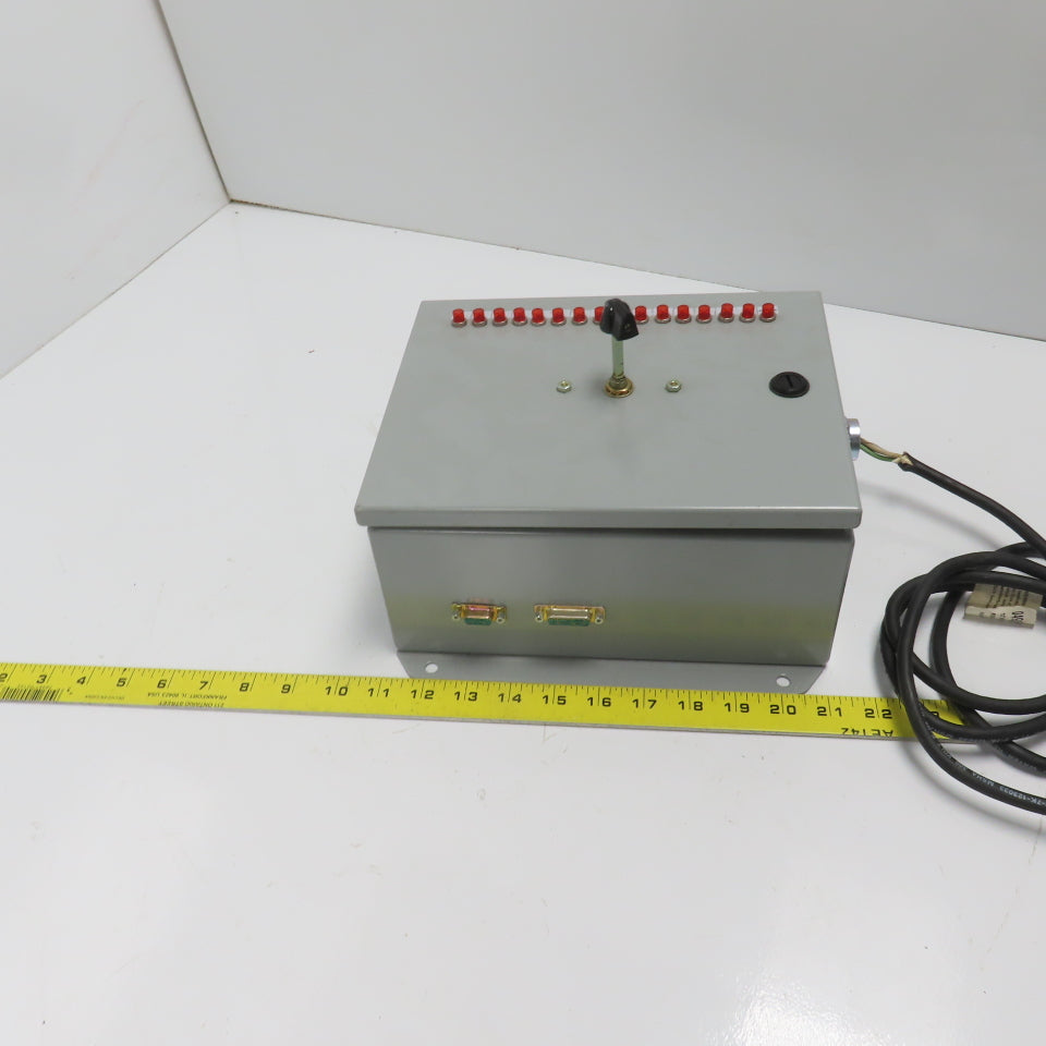 Hammond A-825 10" x 8 x 4" Electrical Enclosure W/ Multiple Pos Rotary Switch