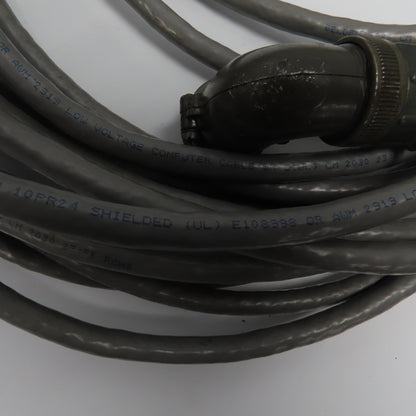 Belden 9835 24AWG 10 Pair Shielded Low Voltage K & T Feedback Cable 59'
