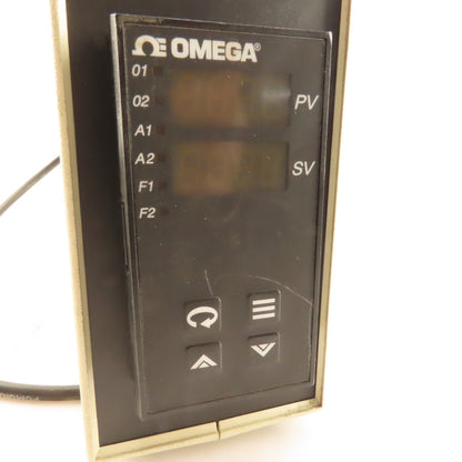 Omega CN8241-F1-F2 115/230V Temperature Process Controller Wired Interface