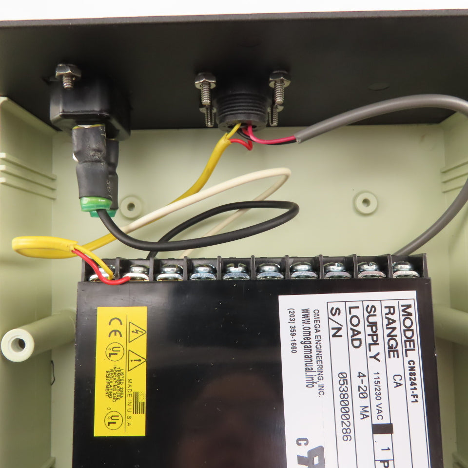Omega CN8241-F1 115/230V Temperature Process Controller Wired Interface