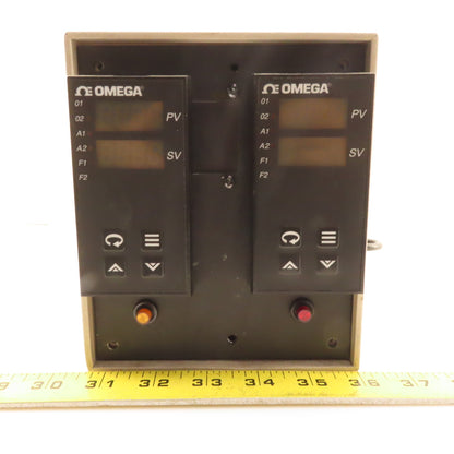 Omega CN8241-F1 Dual Station Ramp & Soak Programmable Temp Controller 0-1400°F