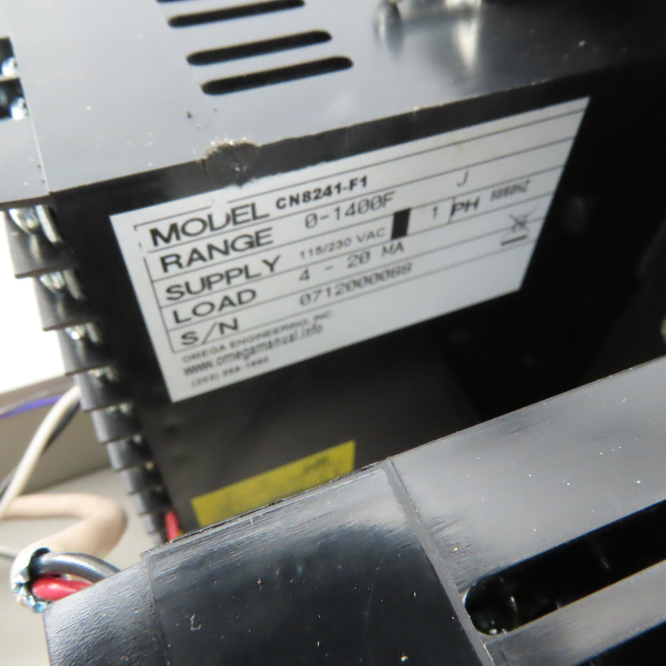 Omega CN8241-F1 Dual Station Ramp & Soak Programmable Temp Controller 0-1400°F