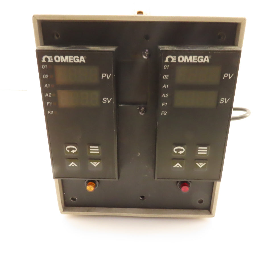 Omega CN8241-F1 Dual Station Ramp & Soak Programmable Temp Controller 0-1400°F