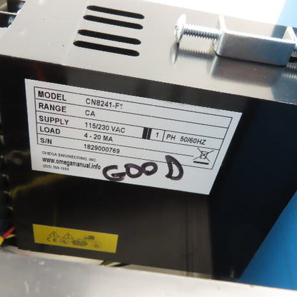 Omega CN8241-F1 Dual Station Ramp & Soak Programmable Temp Controller 0-1400°F