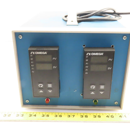Omega CN8241-F1 Dual Station Ramp & Soak Programmable Temp Controller 0-1400°F