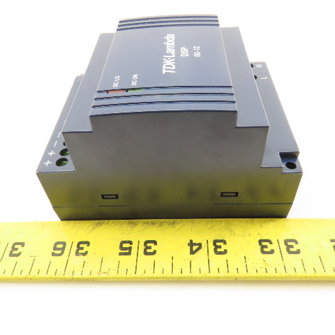 TDK Lambda DSP60-12 100-240VDC Input 12VDC Output Adjustable Power Supply