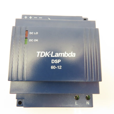 TDK Lambda DSP60-12 100-240VDC Input 12VDC Output Adjustable Power Supply