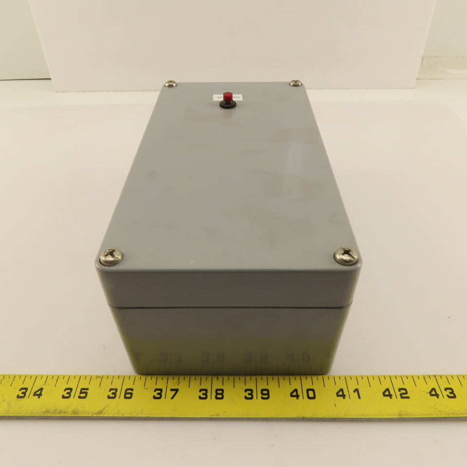 Hammond Mfg. 1590ZGRP123 4-1/2" x 8-5/8" x 3-1/2" T Electrical Enclosure