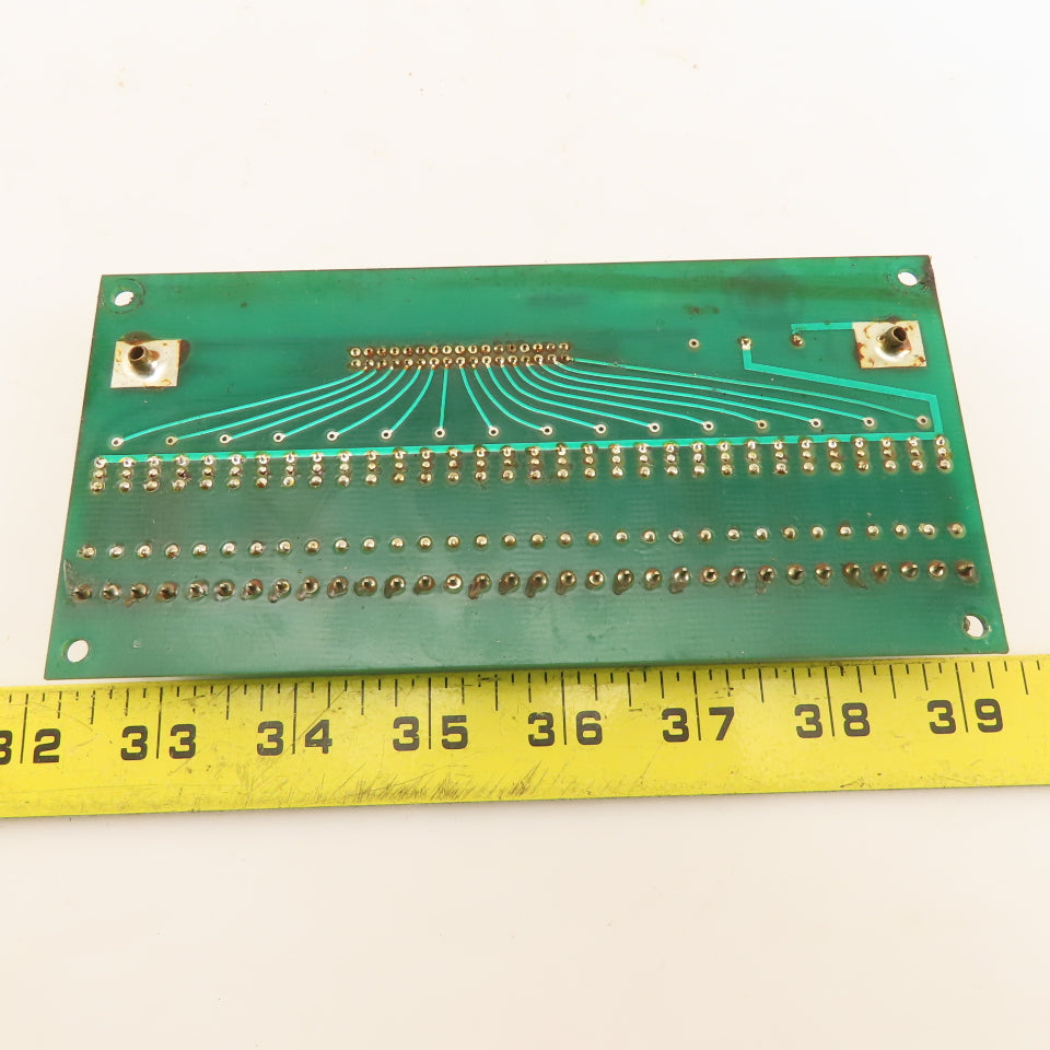 AB Bofors-UVA 75263M 32 Position Ribbon Cable Interface W/ Resistors Indicators