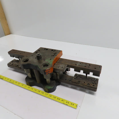 Danly 2 Post Punch Press Die Set/Shoe 8" FB x 6-1/2" W 6-1/4" Throat