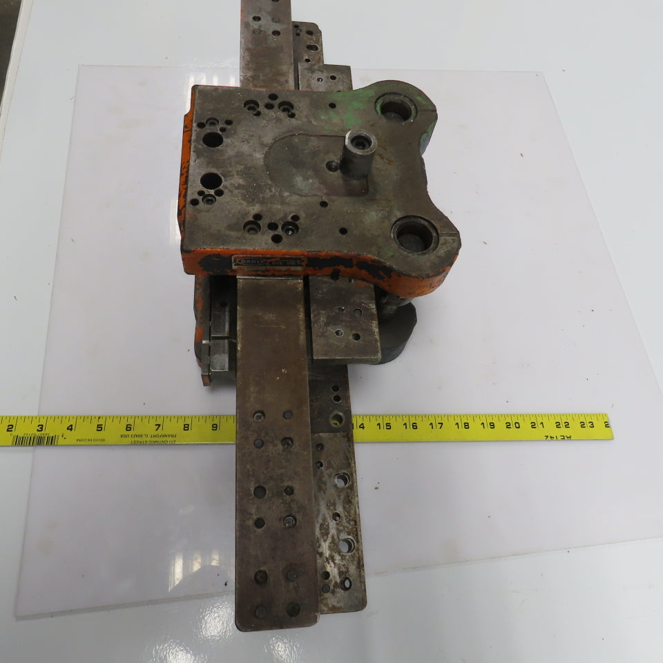 Danly 2 Post Punch Press Die Set/Shoe 8" FB x 6-1/2" W 6-1/4" Throat
