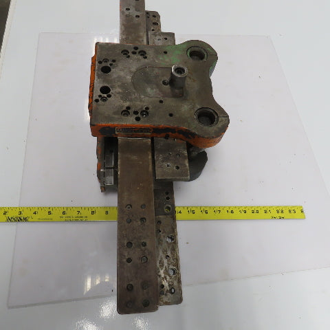 Danly 2 Post Punch Press Die Set/Shoe 8" FB x 6-1/2" W 6-1/4" Throat