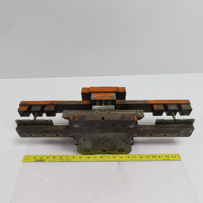 Danly 2 Post Punch Press Die Set/Shoe 8" FB x 6-1/2" W 6-1/4" Throat