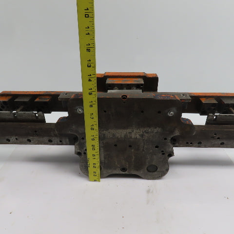 Danly 2 Post Punch Press Die Set/Shoe 8" FB x 6-1/2" W 6-1/4" Throat
