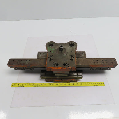 Danly 2 Post Punch Press Die Set/Shoe 8" FB x 6-1/2" W 6-1/4" Throat