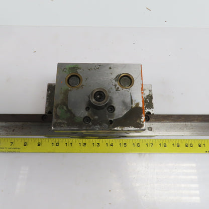 2 Post Punch Press Die Set/Shoe 4" FB x 8" W 2-1/2" Throat