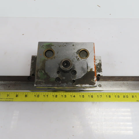 2 Post Punch Press Die Set/Shoe 4" FB x 8" W 2-1/2" Throat