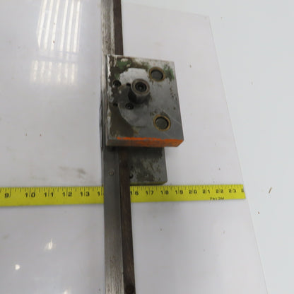 2 Post Punch Press Die Set/Shoe 4" FB x 8" W 2-1/2" Throat
