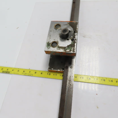 2 Post Punch Press Die Set/Shoe 4" FB x 8" W 2-1/2" Throat