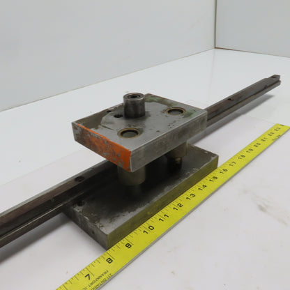 2 Post Punch Press Die Set/Shoe 4" FB x 8" W 2-1/2" Throat