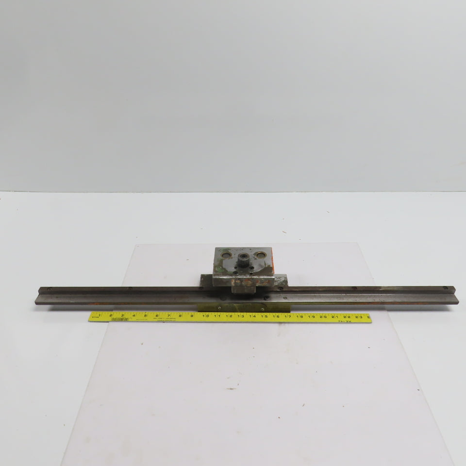 2 Post Punch Press Die Set/Shoe 4" FB x 8" W 2-1/2" Throat