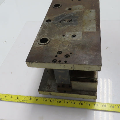 2 Post Punch Press Die Set/Shoe 8" FB x 16" W 6-1/4" Throat