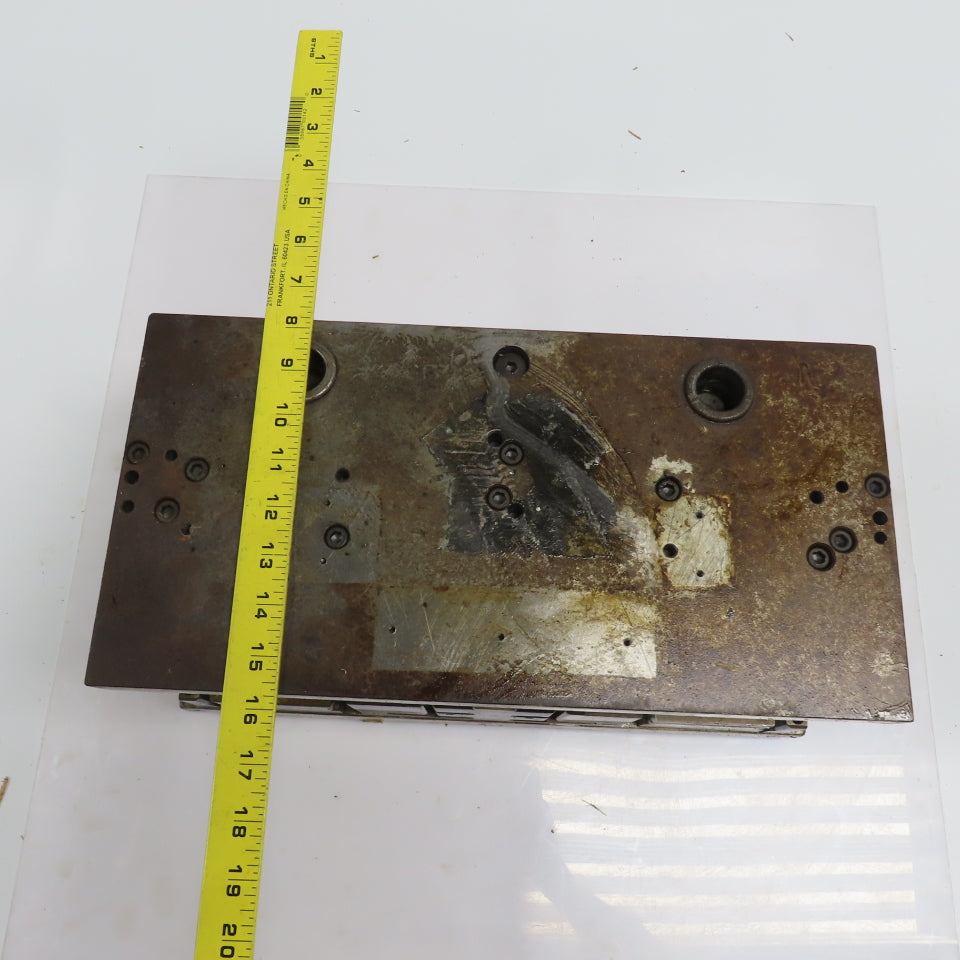 2 Post Punch Press Die Set/Shoe 8" FB x 16" W 6-1/4" Throat