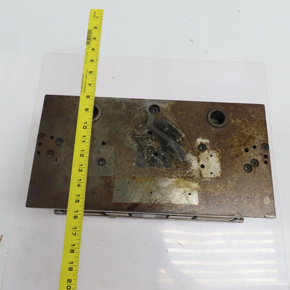 2 Post Punch Press Die Set/Shoe 8" FB x 16" W 6-1/4" Throat