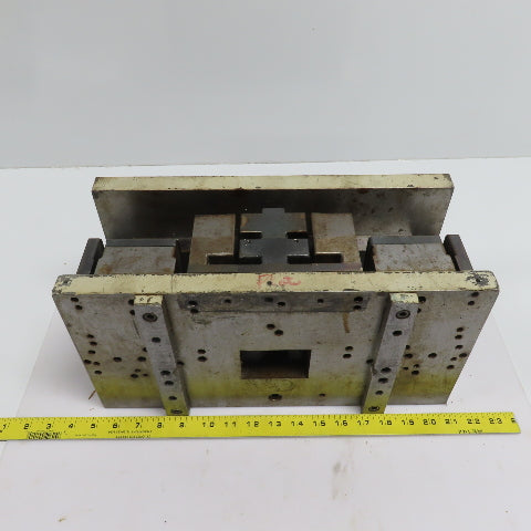 2 Post Punch Press Die Set/Shoe 8" FB x 16" W 6-1/4" Throat